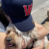 "W" Dark Navy Baseball Cap