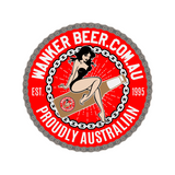 Vintage Pin Up Beer Riding Babe - White T